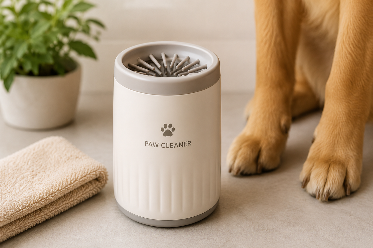 Paw cleaner for dogs